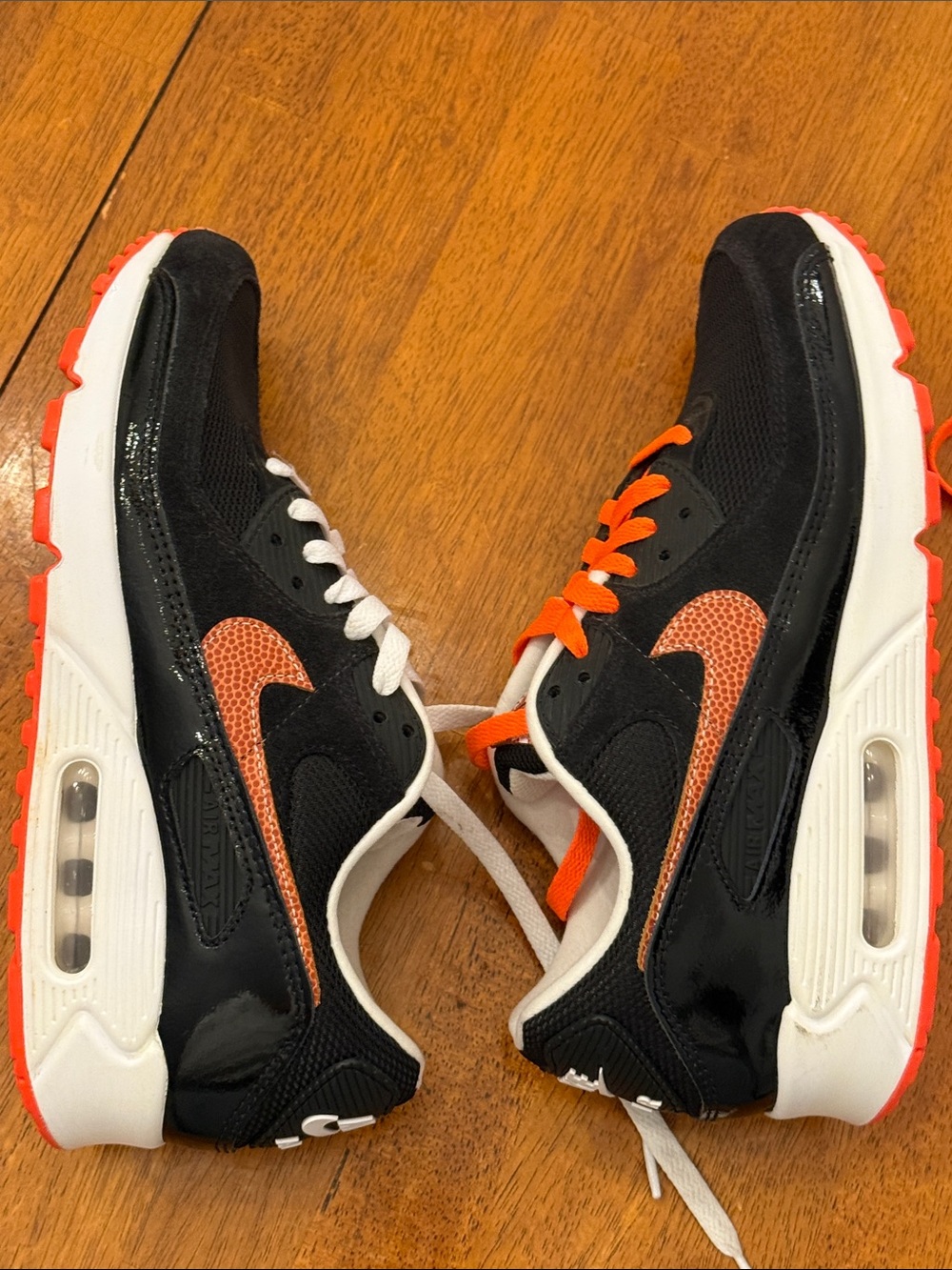 Men's Size 8 - Nike Air Max 90 Football NFL Edition Black Brown DJ5981-001